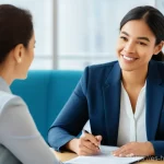 Home 15 건강코칭 강의 자료 제작법 - **Prompt:** A compassionate female life coach, of diverse ethnicity, is engaged in a one-on-one sess...