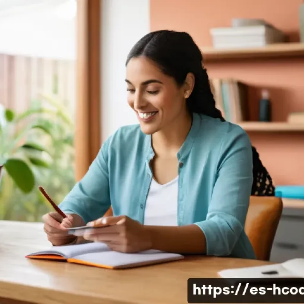 건강코칭 클라이언트 초기 상담 요령 - A warm, inviting health coaching session set in a modern, sunlit office in a Latin American home, fe...