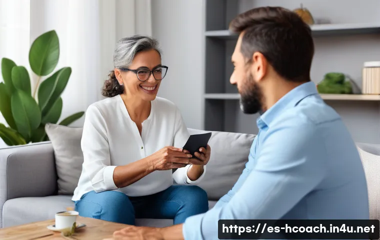 건강코칭 서비스와 고객 만족도 향상 - A professional health coach conducting a personalized virtual session with a middle-aged Hispanic wo...